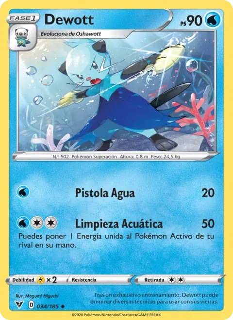 Dewott [Water Gun | Aqua Wash]