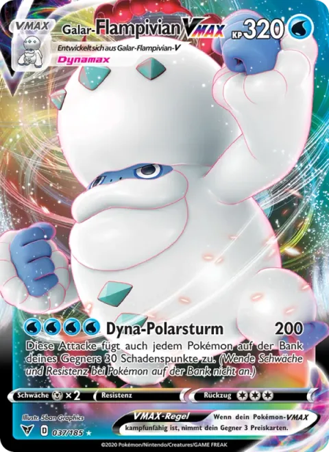 Galarian Darmanitan VMAX [Max Whiteout]