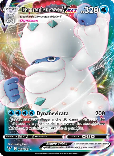 Galarian Darmanitan VMAX [Max Whiteout]
