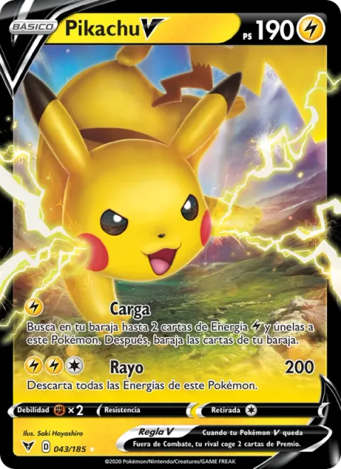 Pikachu V [Charge | Thunderbolt]