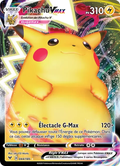 Pikachu VMAX [G-Max Volt Tackle]