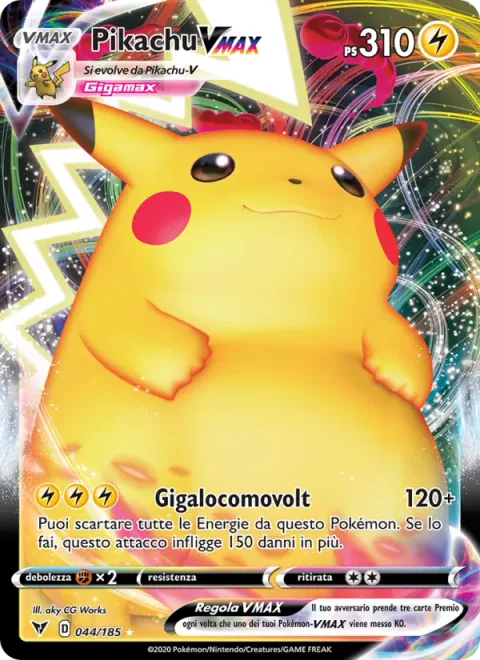 Pikachu VMAX [G-Max Volt Tackle]