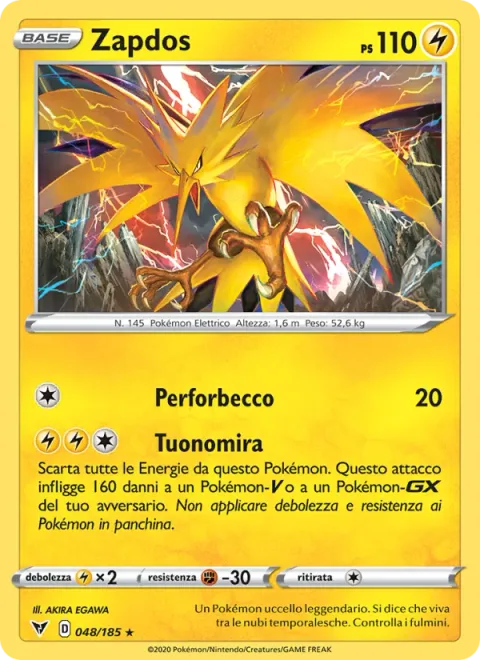 Zapdos [Drill Peck | Thunder Snipe]