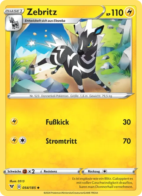 Zebstrika [Low Kick | Zap Kick]