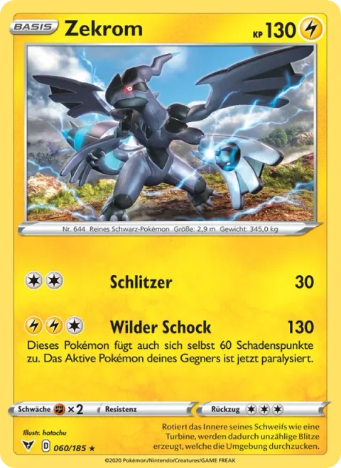 Zekrom [Slash | Wild Shock]