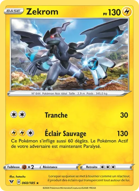 Zekrom [Slash | Wild Shock]