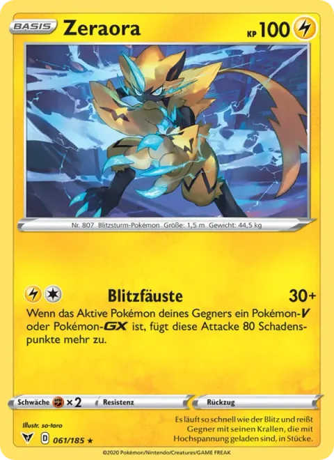 Zeraora [Fighting Lightning]