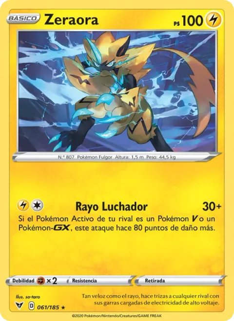 Zeraora [Fighting Lightning]