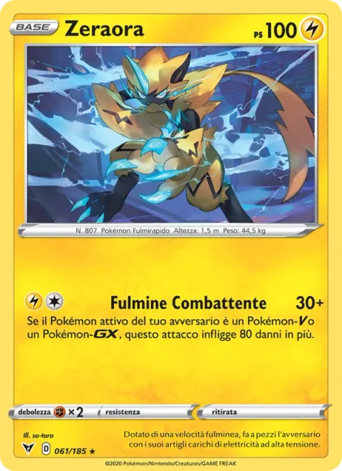 Zeraora [Fighting Lightning]