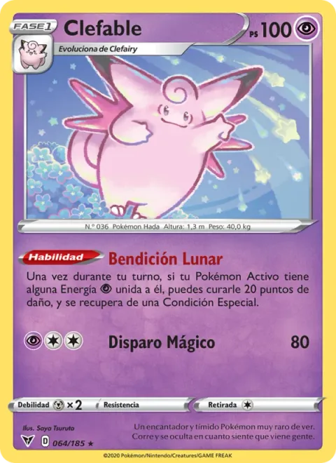 Clefable [Lunar Blessing | Magical Shot]