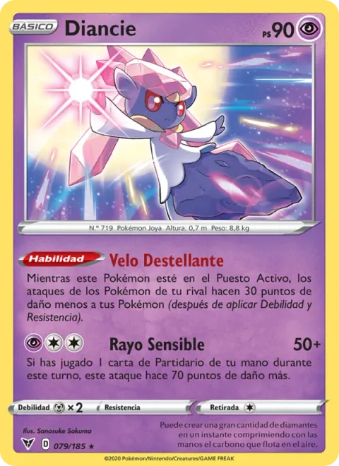 Diancie [Sparkle Veil | Sensitive Ray]