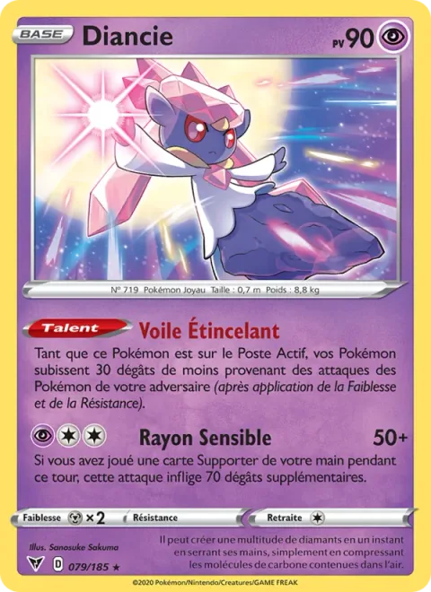 Diancie [Sparkle Veil | Sensitive Ray]