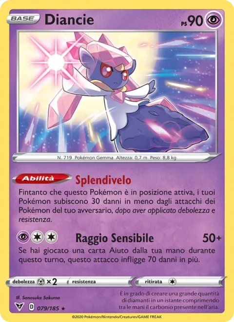 Diancie [Sparkle Veil | Sensitive Ray]