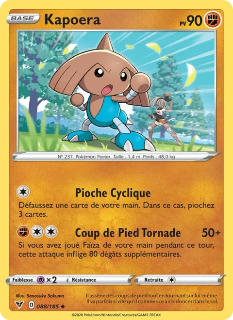 Hitmontop [Cycle Draw | Tornado Kick]