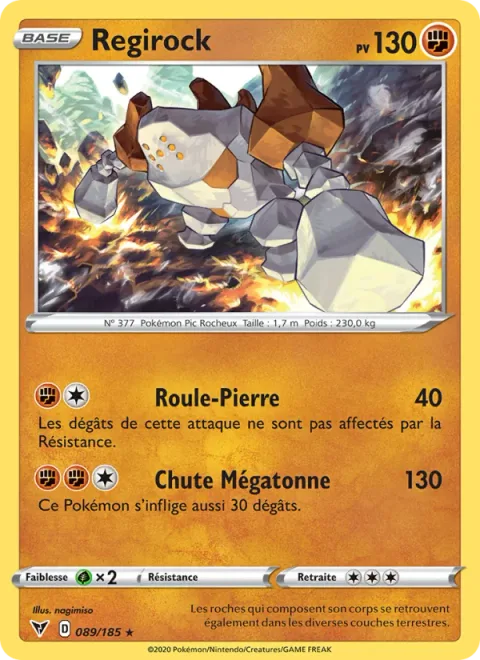 Regirock [Rock Tumble | Megaton Fall]