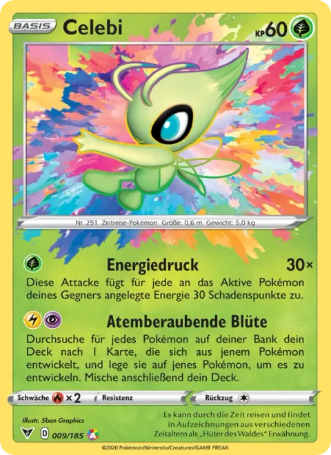 Celebi [Energy Press | Amazing Bloom]
