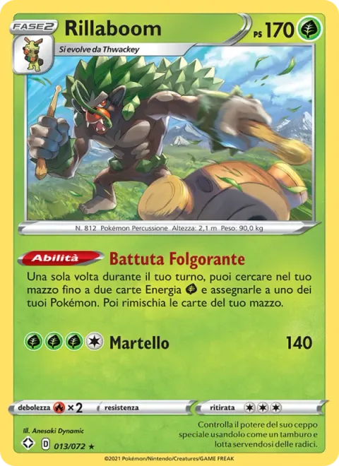 Rillaboom [Voltage Beat | Hammer In]