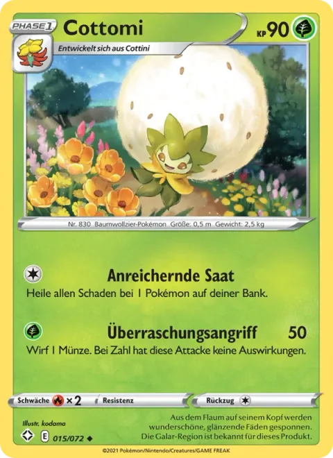 Eldegoss [Enriching Seeds | Surprise Attack]