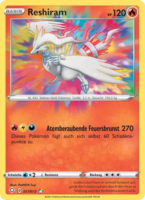 Reshiram [Amazing Blaze]