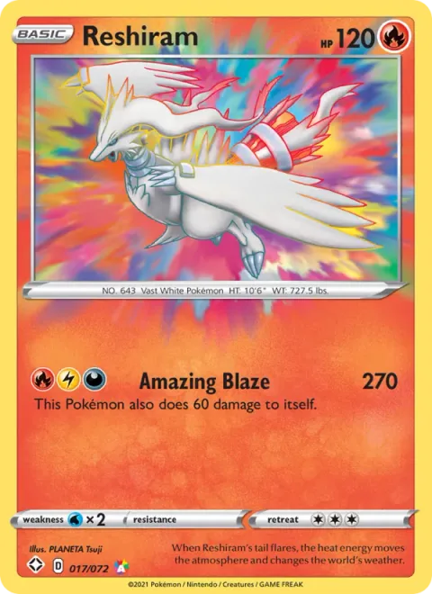 Reshiram [Amazing Blaze]