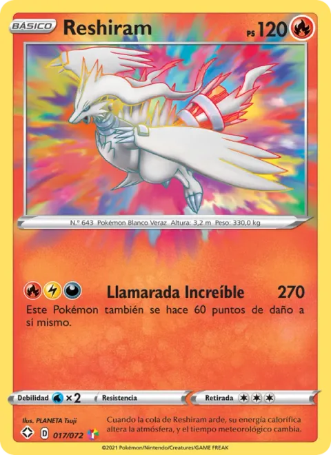 Reshiram [Amazing Blaze]