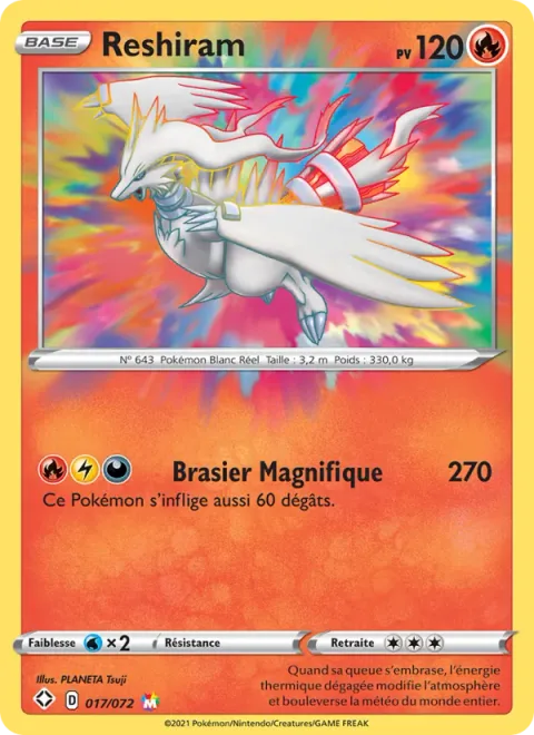 Reshiram [Amazing Blaze]