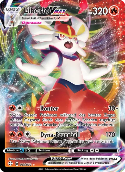 Cinderace VMAX [Counter | Max Pyro Ball]