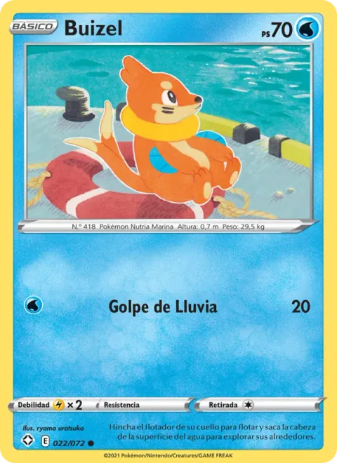Buizel [Rain Splash]
