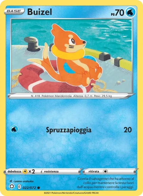 Buizel [Rain Splash]
