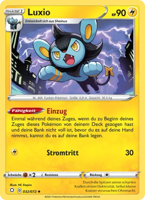 Luxio [Top Entry | Zap Kick]