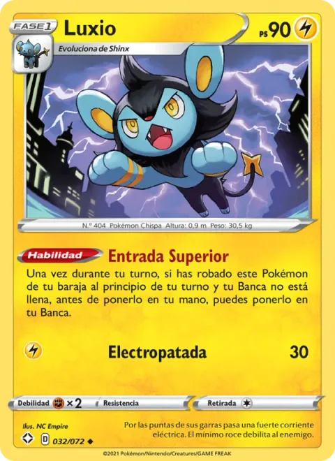 Luxio [Top Entry | Zap Kick]