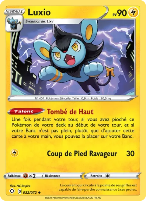 Luxio [Top Entry | Zap Kick]