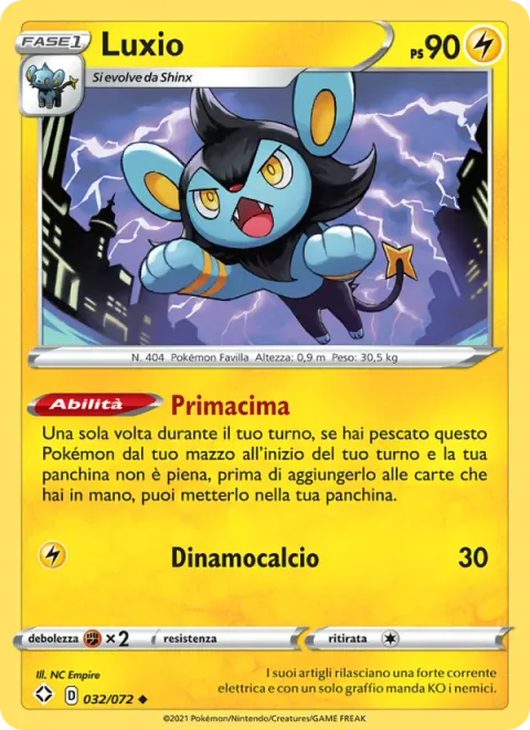 Luxio [Top Entry | Zap Kick]
