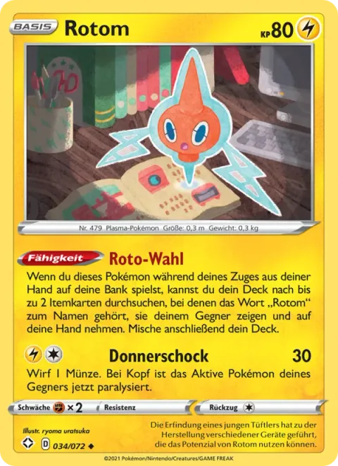 Rotom [Roto Choice | Thunder Shock]