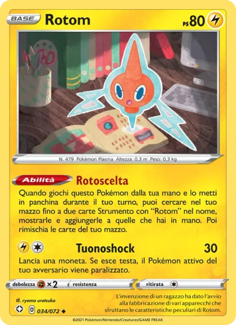 Rotom [Roto Choice | Thunder Shock]