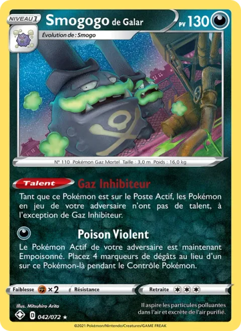 Galarian Weezing [Neutralizing Gas | Severe Poison]