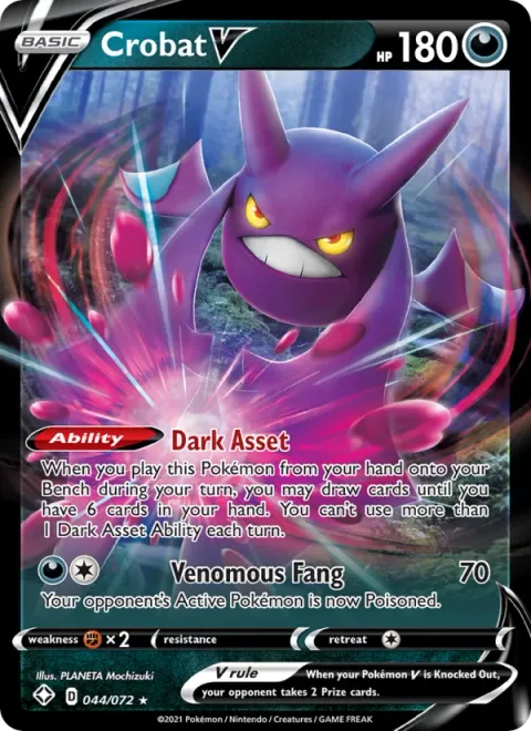 Crobat V [Dark Asset | Venomous Fang]
