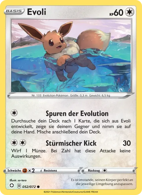 Eevee [Signs of Evolution | Wild Kick]