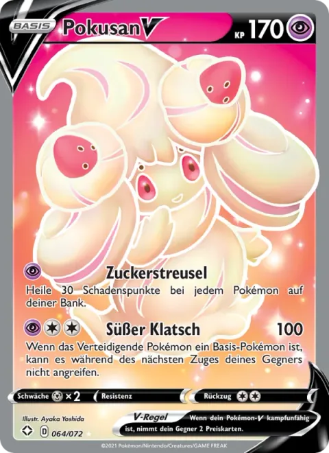 Alcremie V [Sugary Sprinkles | Sweet Splash]