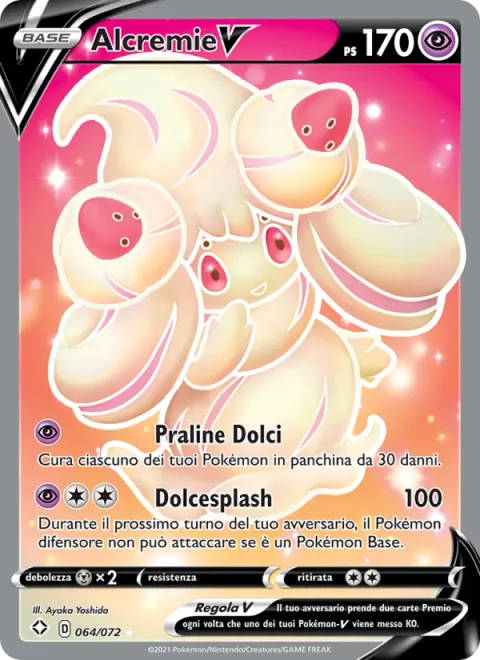 Alcremie V [Sugary Sprinkles | Sweet Splash]