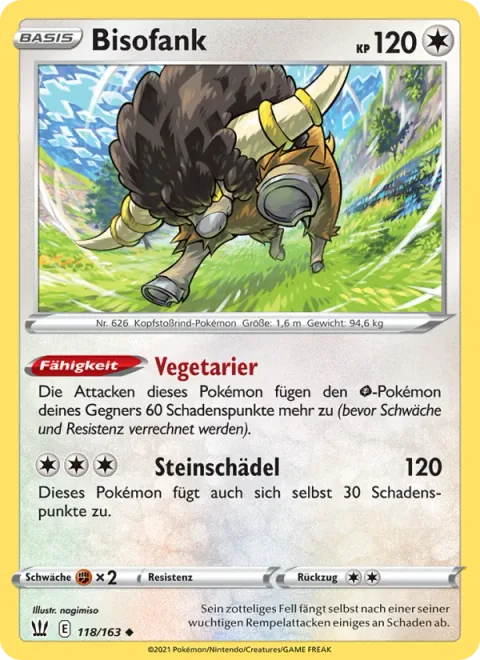 Bouffalant [Sap Sipper | Head Charge]