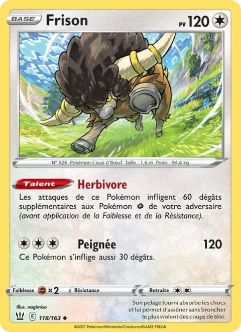 Bouffalant [Sap Sipper | Head Charge]