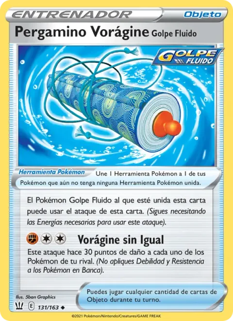 Rapid Strike Scroll of Swirls