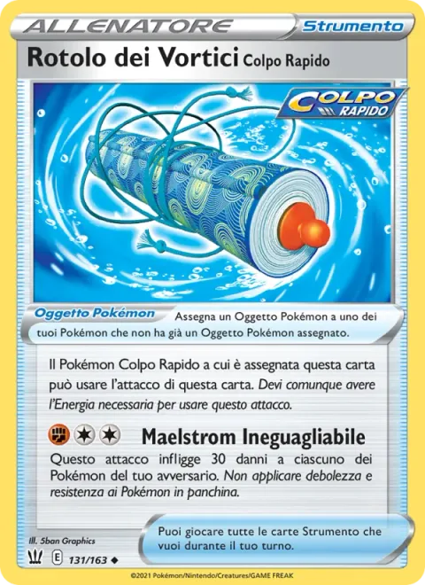Rapid Strike Scroll of Swirls