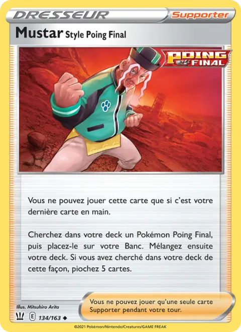 Single Strike Style Mustard