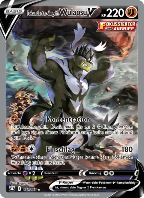 Single Strike Urshifu V [Laser Focus | Impact Blow]
