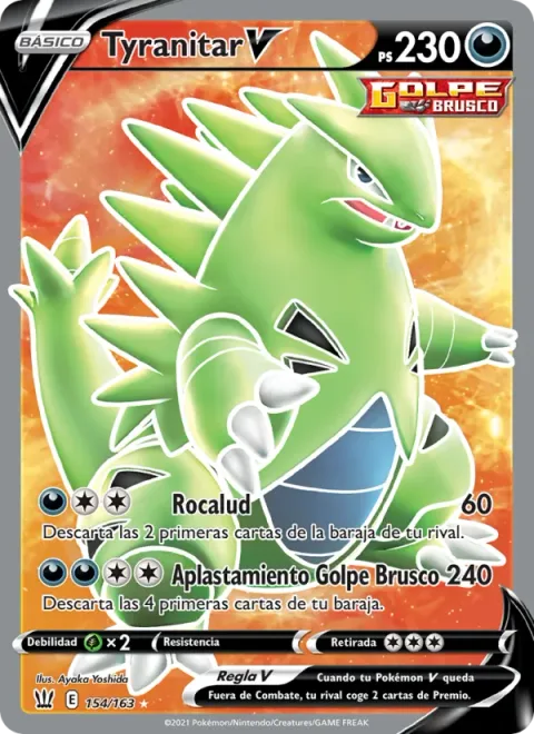 Tyranitar V [Cragalanche | Single Strike Crush]