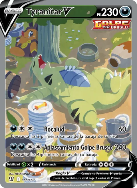 Tyranitar V [Cragalanche | Single Strike Crush]
