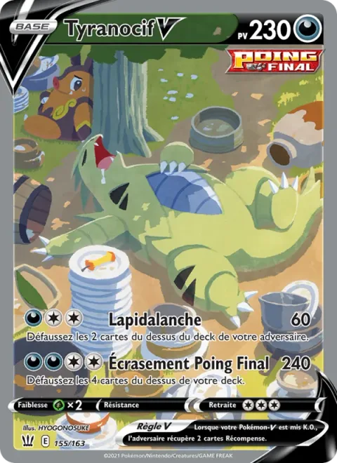 Tyranitar V [Cragalanche | Single Strike Crush]