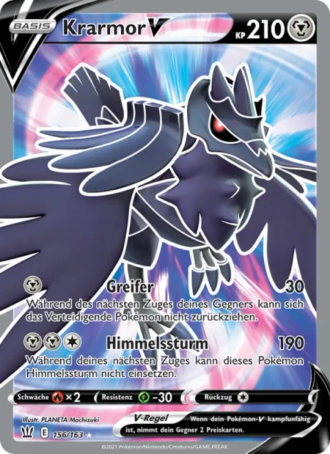 Corviknight V [Clutch | Sky Hurricane]